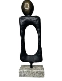 J. Miro Modern Bronze Sculpture