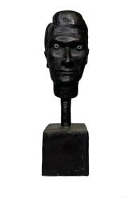 Bust Modern Bronze Sculpture