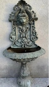 Large Lion Bronze Fountain
