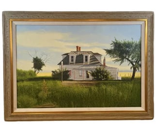 Large Walt Johnston Oil Painting