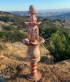 Large Marble Fish Fountain