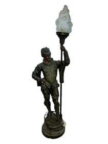 Large Antique Conquistador Figural