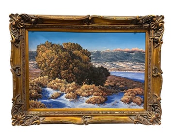 Large Landscape Oil Painting by Hector Morales