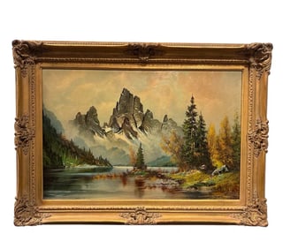 Landscape Oil on Canvas