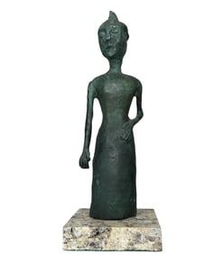 Picasso Large Abstract Bronze Sculpture
