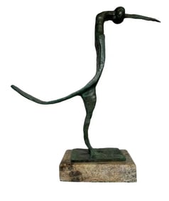 Modern Bronze Sculpture