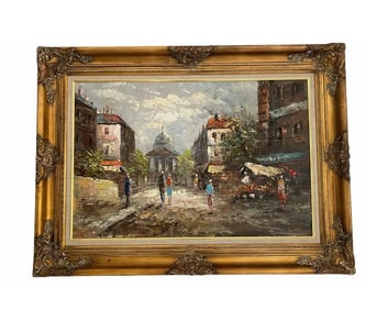 V. Borgen Oil Painting
