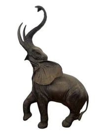 Lucky Elephant Bronze Sculpture