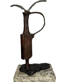 Picasso Large Modern Bronze Sculpture