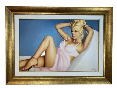 Limited Edition Anna Nicole - Oil on Canvas