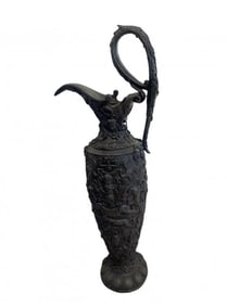 Massive Bronze Pitcher