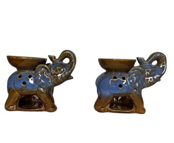 Porcelain Elephants Burners