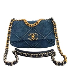 Chanel Medium Classic Double Flap Bag Metallic Silver