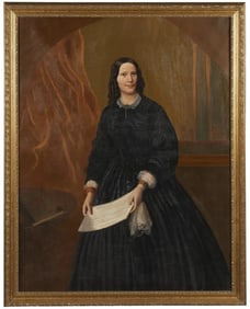 19th Century French School Hand Oil Painting