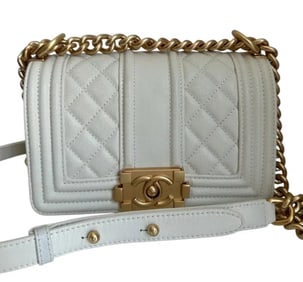 Chanel Boy Crossbody Leather Bag