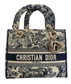 Dior LADY D-LITE CLOTH HANDBAG