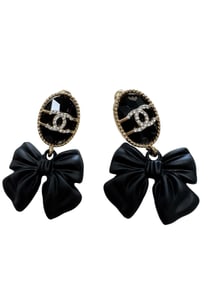 Chanel Bow Earrings
