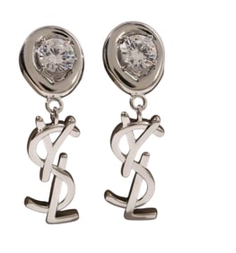 YSL Silver Earrings