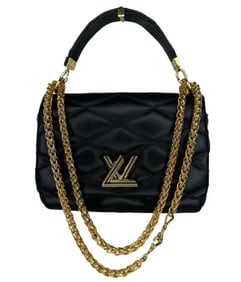 LOUIS VUITTON Malletage Top Handle GO-14 MM Black
