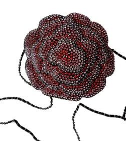 Chanel 2018 Strass In The Forest Camellia Bag