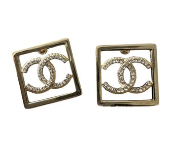 Chanel Large Gold Earrings