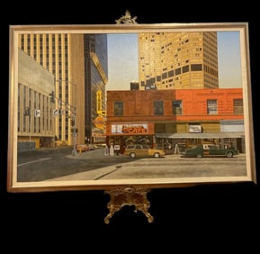 Walt Johnston - Downtown LA Painting