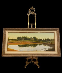 Walt Johnston Authentic Landscape Oil Painting