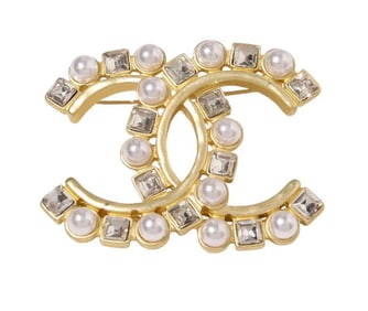 Chanel Gold Brooch