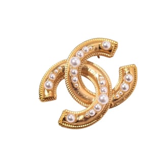 Chanel Gold Brooch
