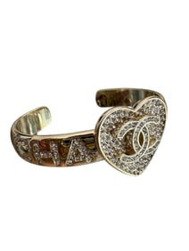 Chanel Gold Heart Bracelet