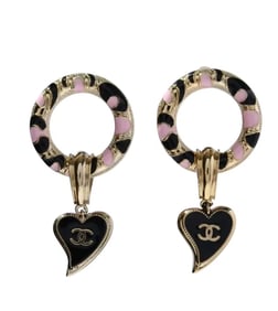 Chanel Heart Earrings