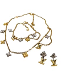 Louis Vuitton Gold Metal Set