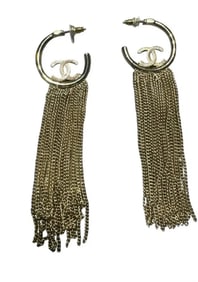 CHANEL DANGLE EARRINGS