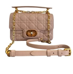 Dior Pink Handle Bag