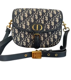 DIOR BOBBY BAG Blue Dior Oblique Jacquard Medium