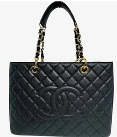 CHANEL Quilted Grand Shopping Tote