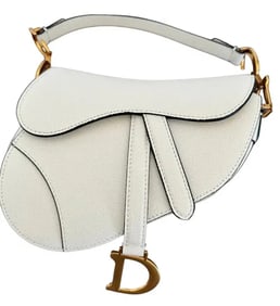 Dior Saddle Leather Handbag