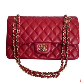 Classic Chanel Red Handbag