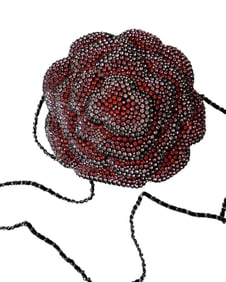 Chanel 2018 Strass In The Forest Camellia Bag