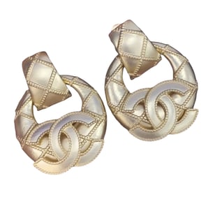 Chanel Gold Earrings