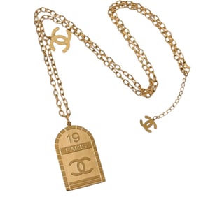 Chanel Gold Necklace