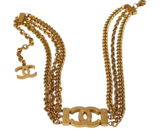 Chanel Gold Necklace