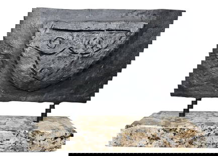 Max Ernst Abstract Sculpture: Size: 10 in 9 in x 3 in