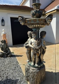 Four Season Cherubs Bronze fountain