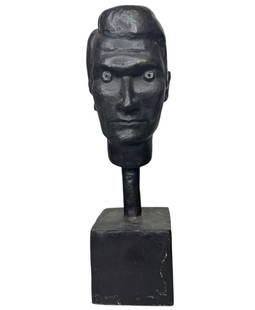 Degas Abstract Bust Sculpture: Size: 13" x 3 in