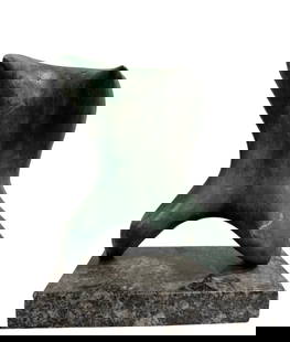 Henry Mooore Bronze Sculpture: Size: 9 IN X 8 IN X 4 IN