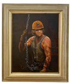 Mother Love Derrickman Oil Painting By W. H. Hayes