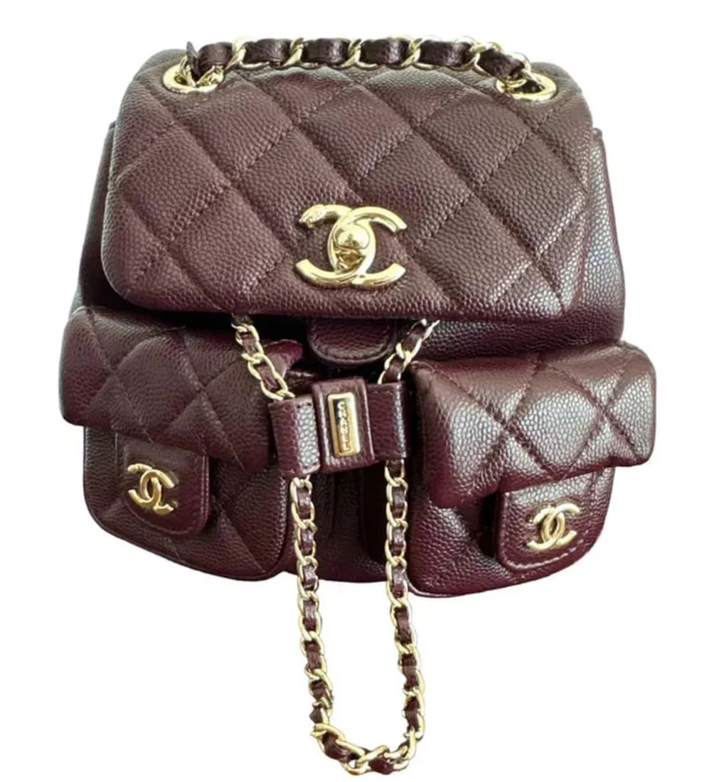 Chanel Leather Backpack (1 of 7)