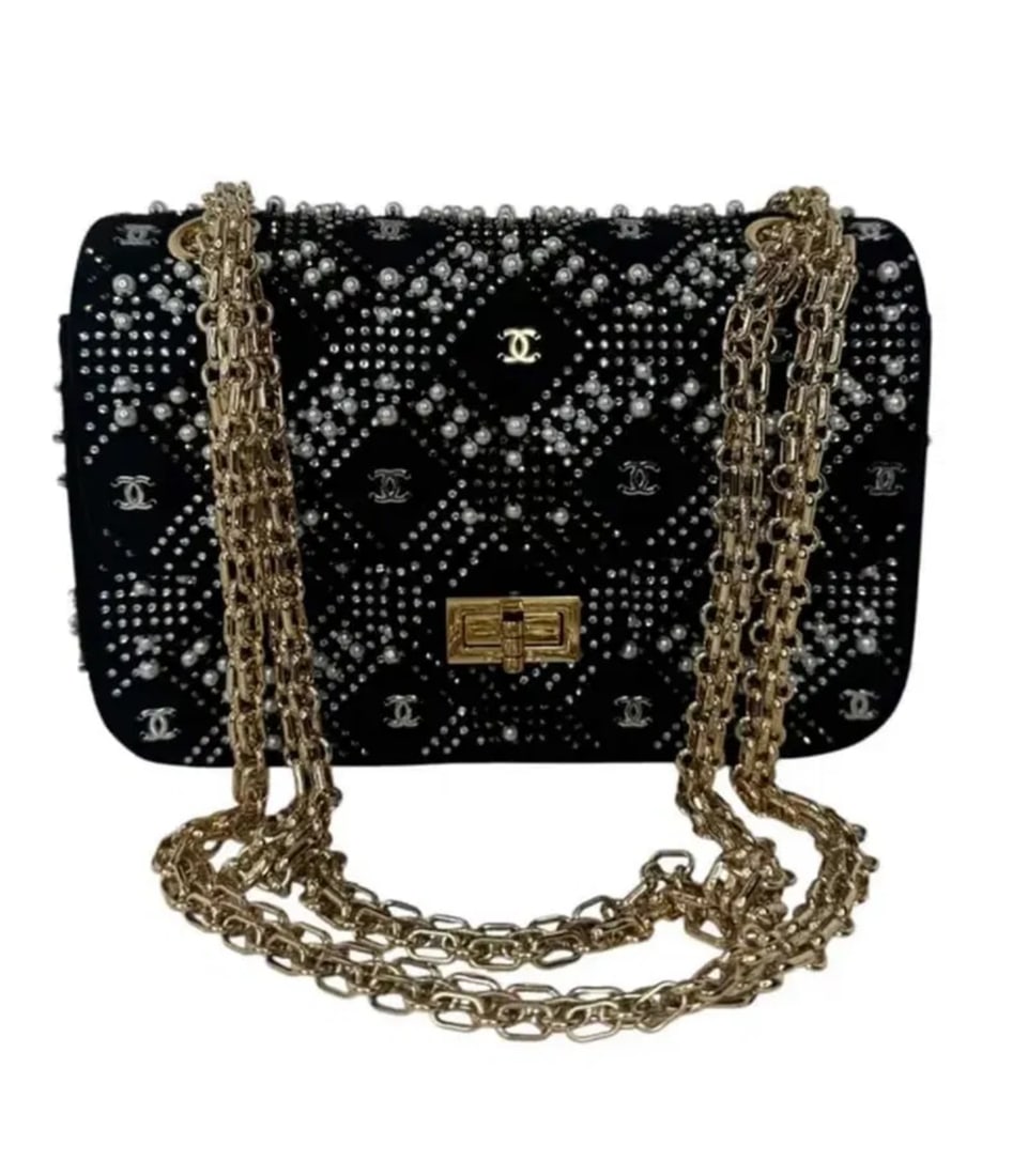 Chanel Mini 2.5 Crystal Pearls Bag (1 of 6)