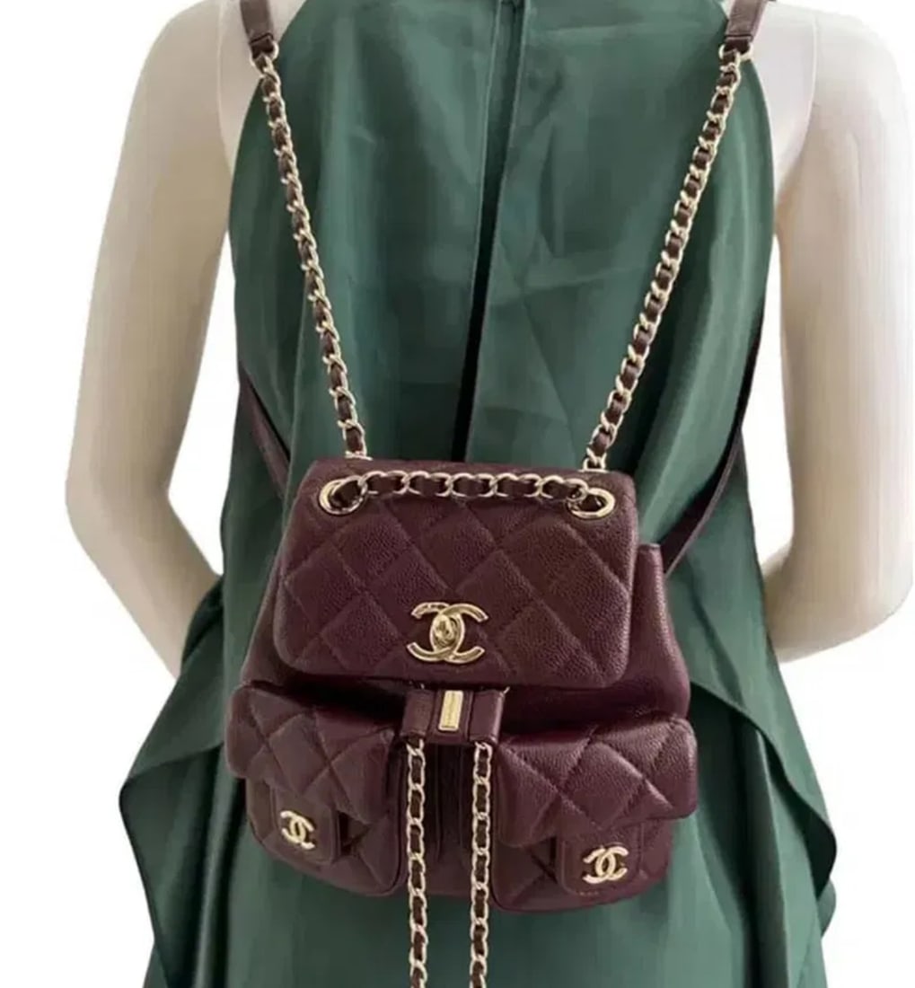 Chanel Leather Backpack (1 of 5)